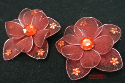 Bild von Deco, Blume 50mm, d'rot