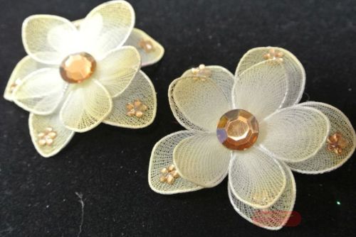 Bild von Deco, Blume 50mm, creme