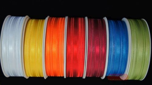 Bild von Band 20m/ 25mm, Satin/Organza, orange