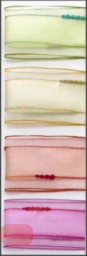 Bild von Band 20m/ 40mm, Tüllrand, grün