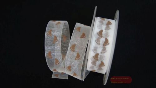 Bild von Band 20m/ 25mm, Füsschen, braun