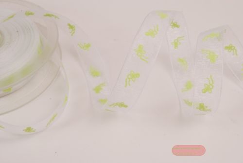 Bild von Band 20m/ 12mm, Schnuller, h'grün