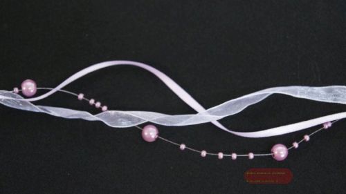 Bild von Band 5m/ 20mm, Pearls Mab, lila