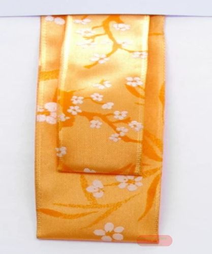 Bild von Band 20m/ 40mm, Kirschblühte, orange