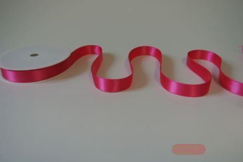 Bild von Band 25m/ 15mm, Double face Satin, fuchsia