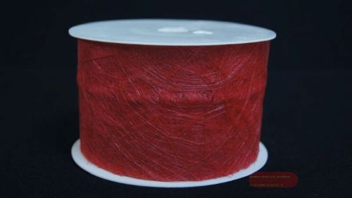Bild von Deco, 50m/   80mm Sizoweb, rot 35