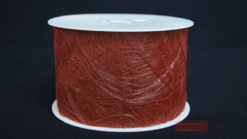 Bild von Deco, 50m/   80mm Sizoweb, karminrot