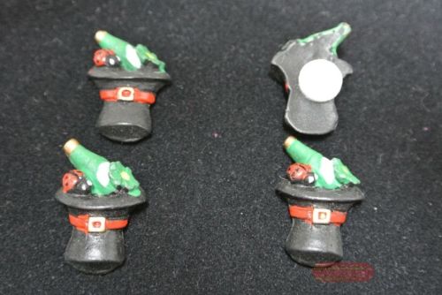 Bild von Hut, mit Sekt 20mm klebend, schwarz