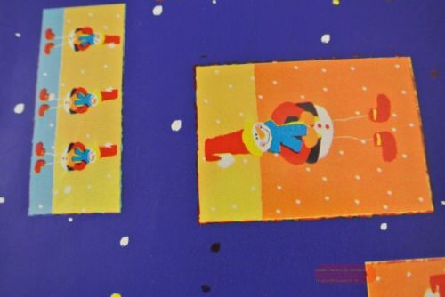 Bild von Bogen 70x 100cm, Schneeman als Niko