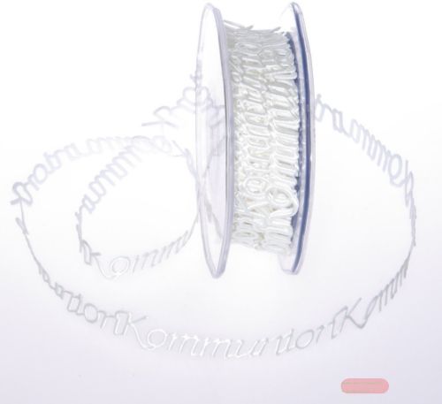 Bild von Band 10m/ 15mm, Kommunion 120x klebend, creme