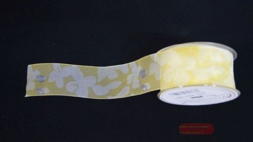 Bild von Band 20m/ 40mm, Flora Mab, gelb