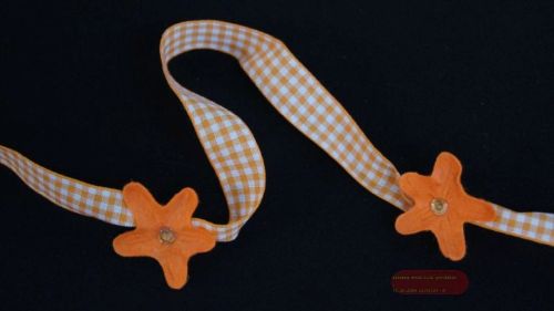 Bild von Band 5m/ 15mm, Amely 25 Stk Mab, orange