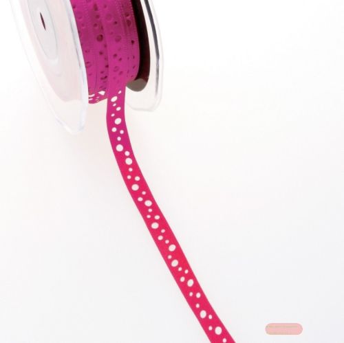 Bild von Band  20m/ 09mm, Lochband, fuchsia (54009)