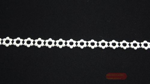 Bild von Girlande 10y/ 11mm, Blümchen, silber