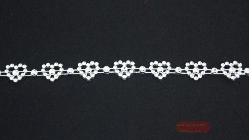 Bild von Girlande 10y/ 15mm, Herz, silber