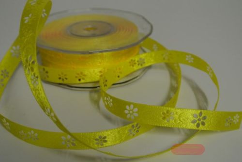 Bild von Band 20m/ 12mm, Open Flower, gelb