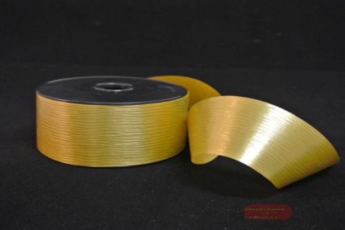 Bild von Band 75y/ 50mm, Poly Crépon, altgold