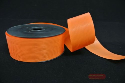 Bild von Band 50m/ 50mm, Poly Crépon, mandarine