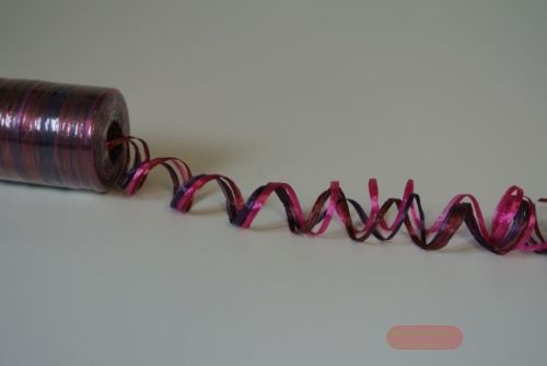 Bild von Band 4x 50m/ 1mm, Bastfiber, pink/rot