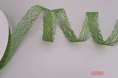 Bild von Band  20m/ 25mm, Gitternetz, grün