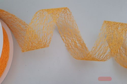 Bild von Band  25m/ 40mm, Gitternetz, gelb