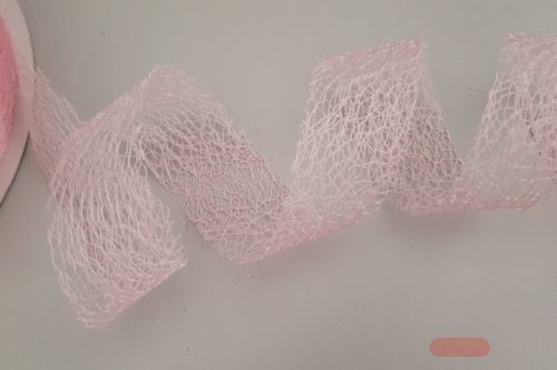 Bild von Band  25m/ 40mm, Gitternetz, rosa_x000d_