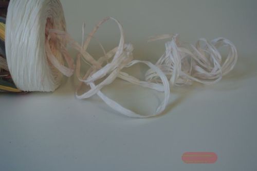 Bild von Band 200m/ 10mm, Raphlene Serrage, weiss