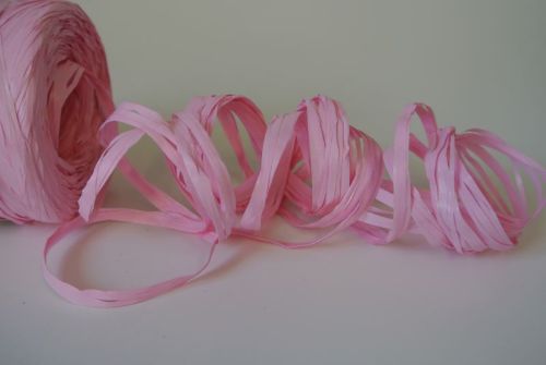 Bild von Band 200m/ 10mm, Raphlene Serrage, dragée/rosa