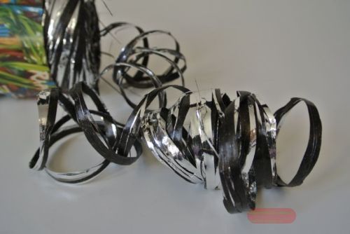 Bild von Band 200m/ 10mm, Raphlene Metal-Bico, silber/noir