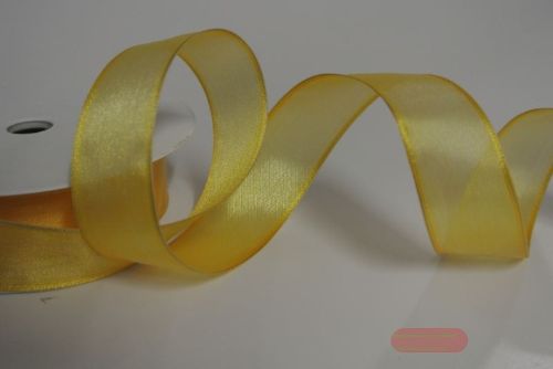 Bild von Band 25m/ 25mm, Sheer, d'gelb