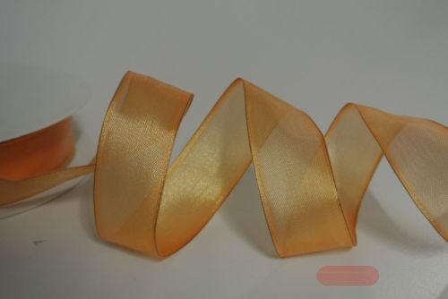 Bild von Band 25m/ 25mm, Sheer, manderin