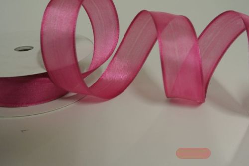 Bild von Band 25m/ 25mm, Sheer, fuchsia