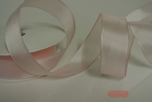 Bild von Band 25m/ 25mm, Sheer, h'rosa