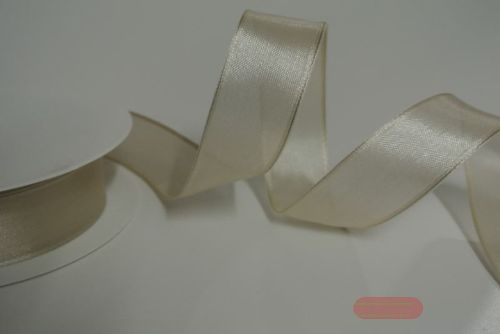 Bild von Band 25m/ 25mm, Sheer, beige