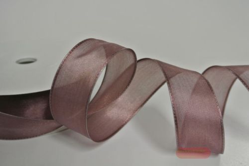 Bild von Band 25m/ 25mm, Sheer, d'braun