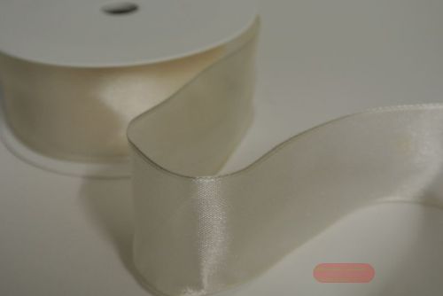 Bild von Band 25m/ 25mm, Sheer, ecru