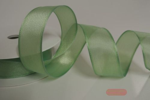 Bild von Band 25m/ 25mm, Sheer, p'grün