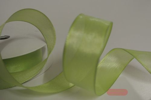 Bild von Band 25m/ 25mm, Sheer, h'grün