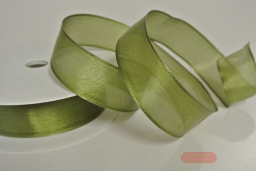 Bild von Band 25m/ 25mm, Sheer, olive