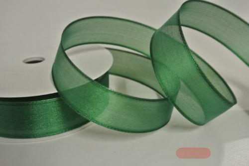 Bild von Band 25m/ 25mm, Sheer, d'grün
