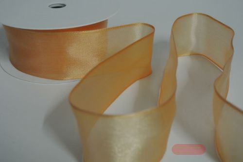 Bild von Band 25m/ 40mm, Sheer, mandarin