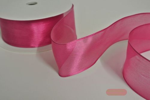 Bild von Band 25m/ 40mm, Sheer, fuchsia