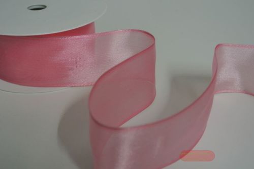 Bild von Band 25m/ 40mm, Sheer, altrosa