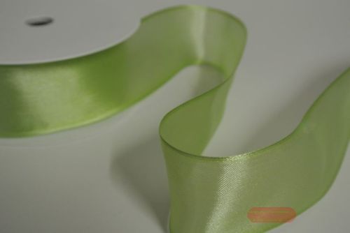 Bild von Band 25m/ 40mm, Sheer, h'grün