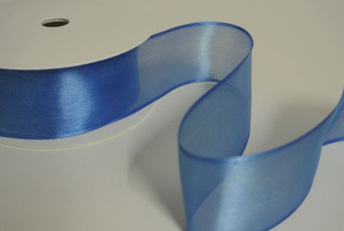 Bild von Band 25m/ 40mm, Sheer, altblau