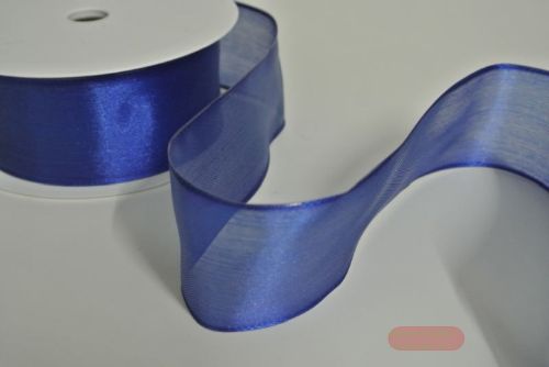 Bild von Band 25m/ 40mm, Sheer, d'blau
