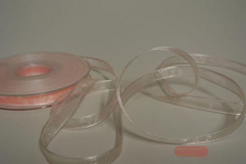 Bild von Band 25m/ 10mm, Organza d-face Satin, h'rosa