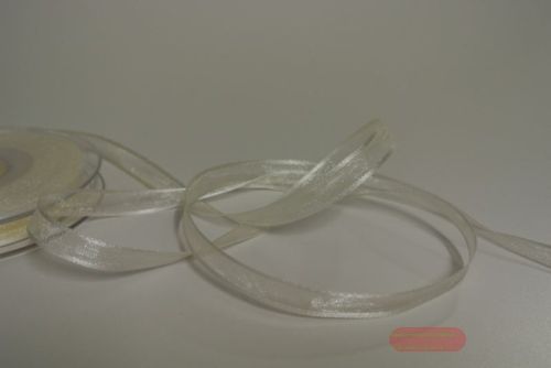 Bild von Band 25m/ 10mm, Organza d-face Satin, cream