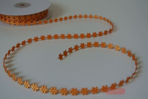 Bild von Band 25m/ 10mm, Blumengarland, natur
