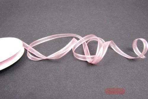 Bild von Band 25m/ 10mm, Organza D-Face satin, altrosa